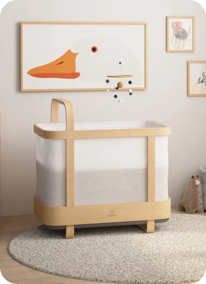 Cradlewise bassinet & crib