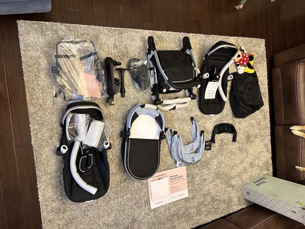 Unboxed mockingbird parts and accessories