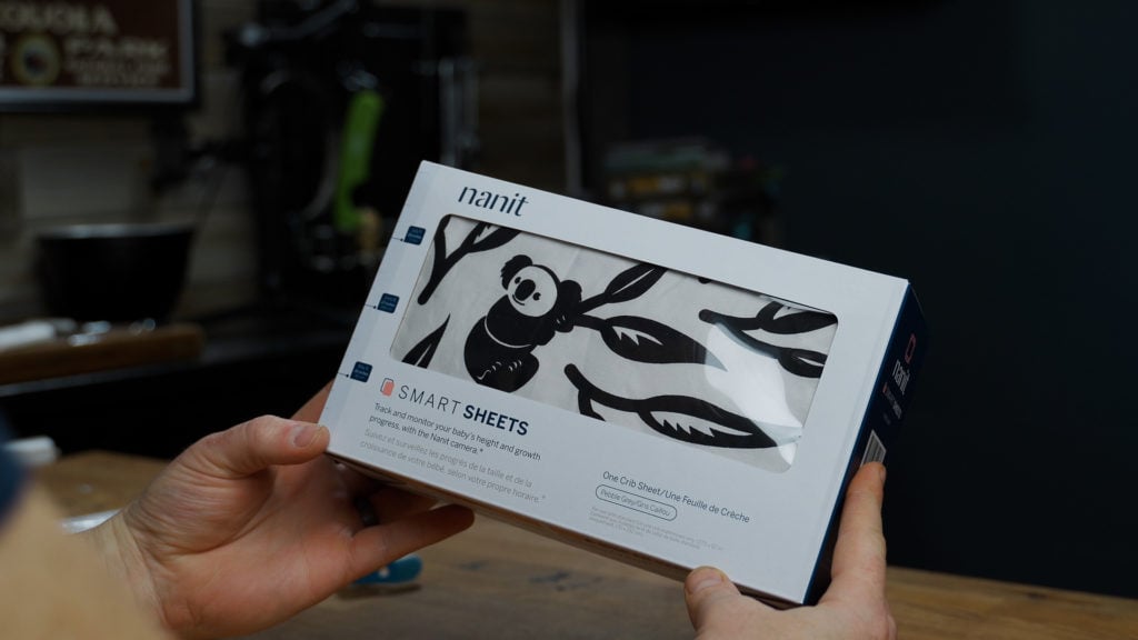Nanit Smart Sheets in the box