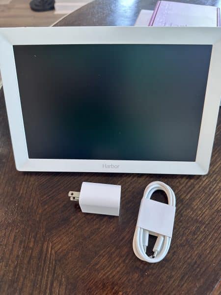 The Harbor parent unit or "tablet"
