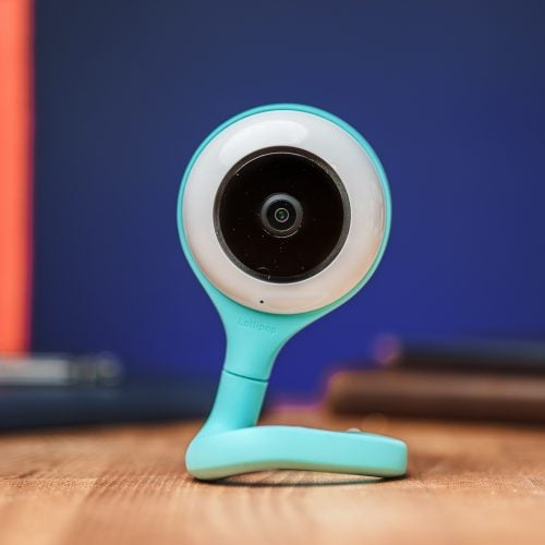 A Lollipop baby monitor on a table