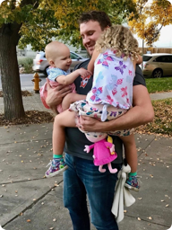 Co-founder Paul and his two kids