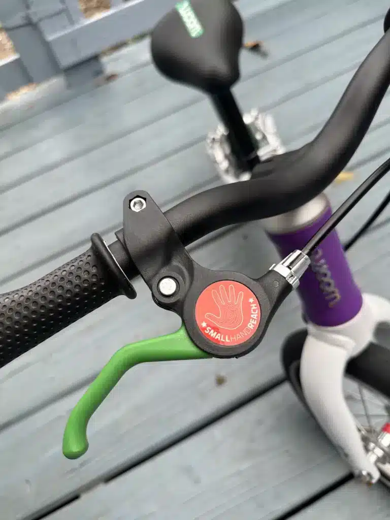 Woom 1 hand brake